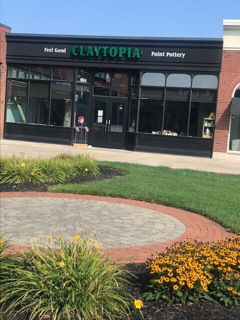Claytopia paint pottery in Erie PA