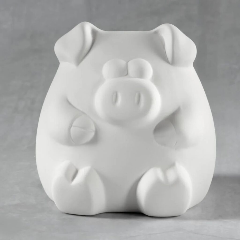 Pottery Pig Bank Claytopia Pottery Painting Erie PA